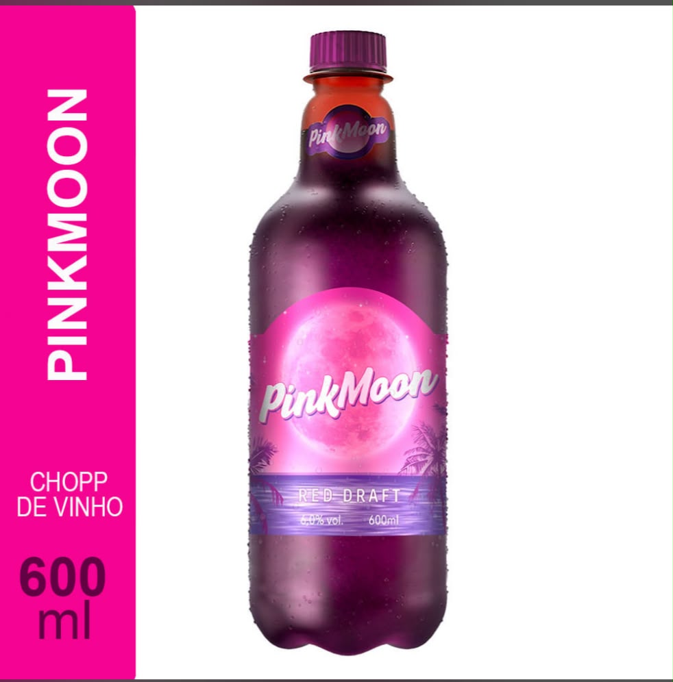 Chopp de Vinho Pink Moon 600ml